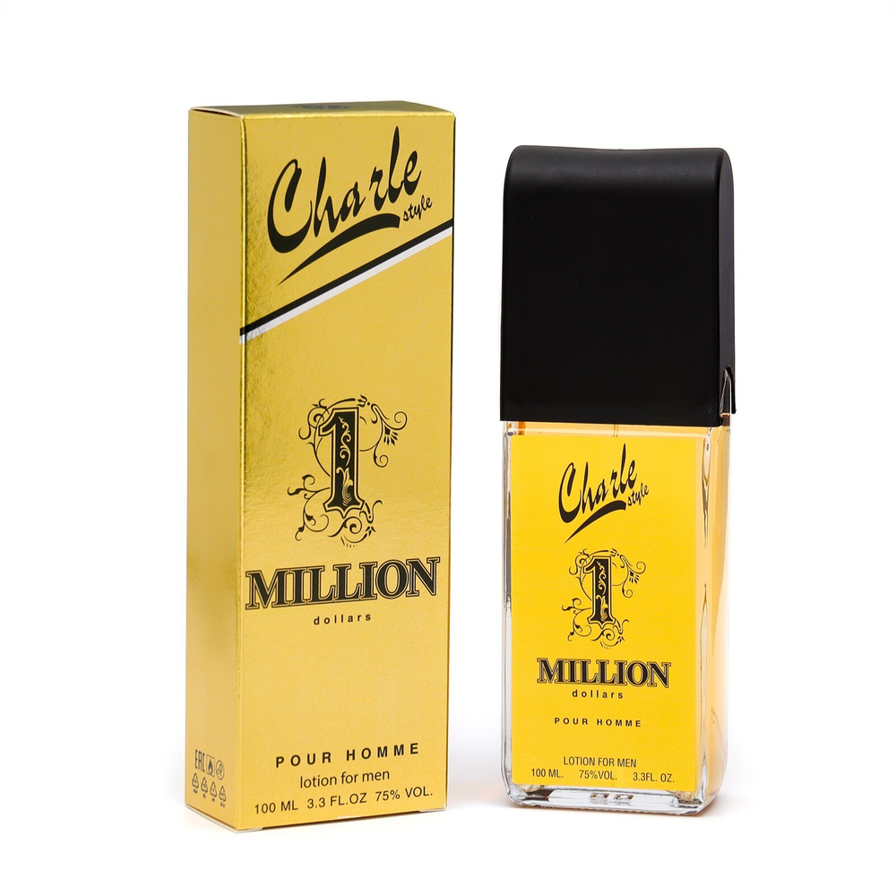 Лосьон д/мужчин"Charle style 1million dollars"т/вода муж.100мл.