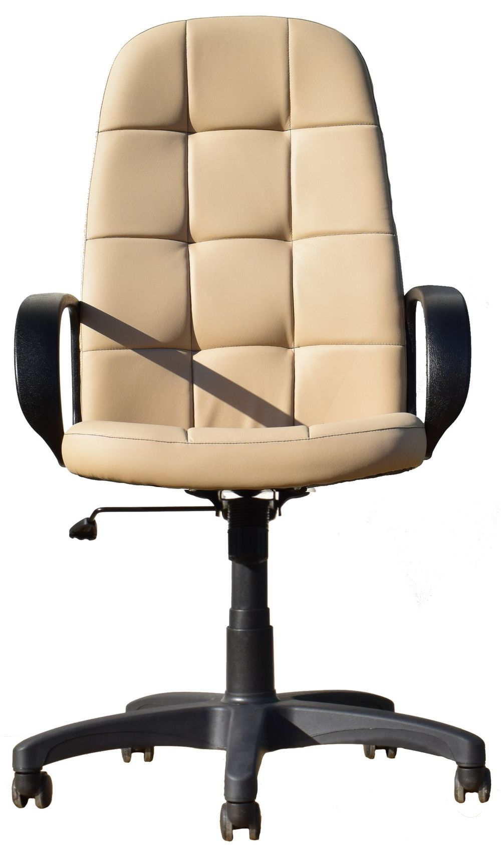 Кресло МКР 702, эко кожа слоновая кость