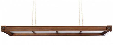 Лампа Evolution Гроссмейстер 4 секции сосна МДФ (Итальянский орех,фурнитура золото)