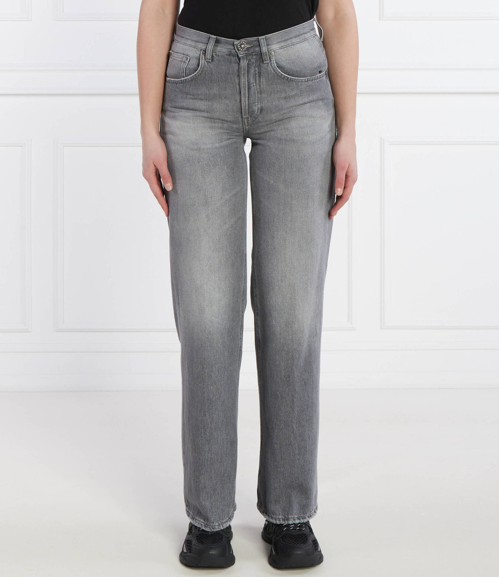 Джинсы JACKLYN DONDUP - made in Italy - серый(DP427 DF0277D HA5W)