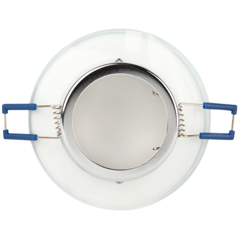 Светильник встраиваемый влагозащищенный ЭРА WR1 WH под лампу MR16 GU5.3 белый | Влагозащищенные встраиваемые светильники