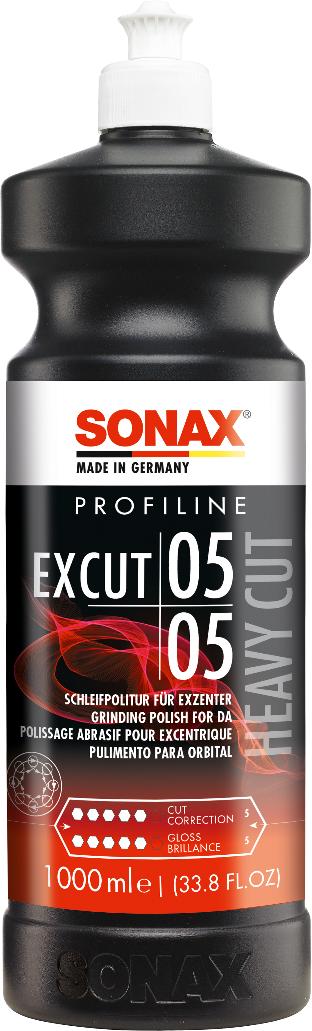 SONAX ProfiLine Абразивный полироль для орбитальных машинок ExCut 05-05 1 л.