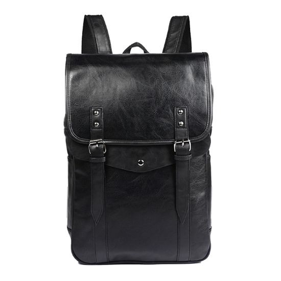 Рюкзак из экокожи Сеул. Черный