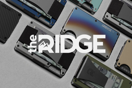 The Ridge — тонкие кардхолдеры, рассчитанные на всю жизнь