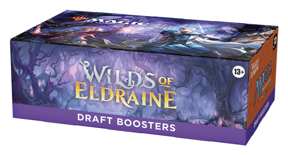 Дисплей драфт-бустеров Wilds of Eldraine на английском языке