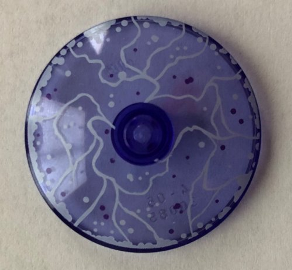 3960pb054 Тарелка, Trans-Purple
