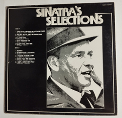 Винтажная виниловая пластинка LP Frank Sinatra Selections (Belgium 1976)
