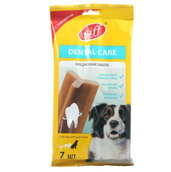 Лакомство Biff (TiTBiT) Dental Care для собак крупных пород жевательный снек, Говядина