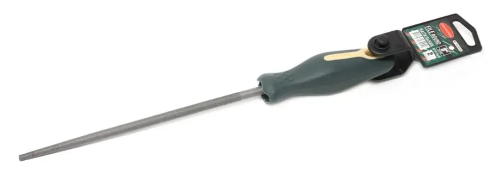 Напильник круглый 8''-200мм, на пластиковом держателе RockForce RF-5056P38