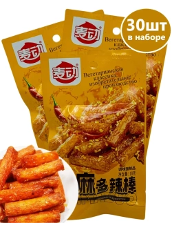 Снеки острые палочки с кунжутом и перцем 18 г * 30 шт