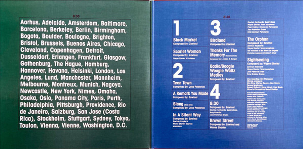 Weather Report / 8:30 (Coloured Vinyl)(2LP)