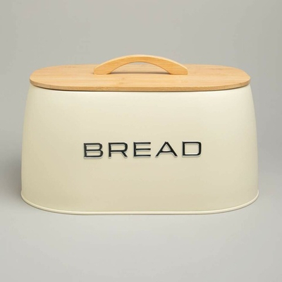 Хлебница 33,5*23,5*15,5см, цвет бежевый