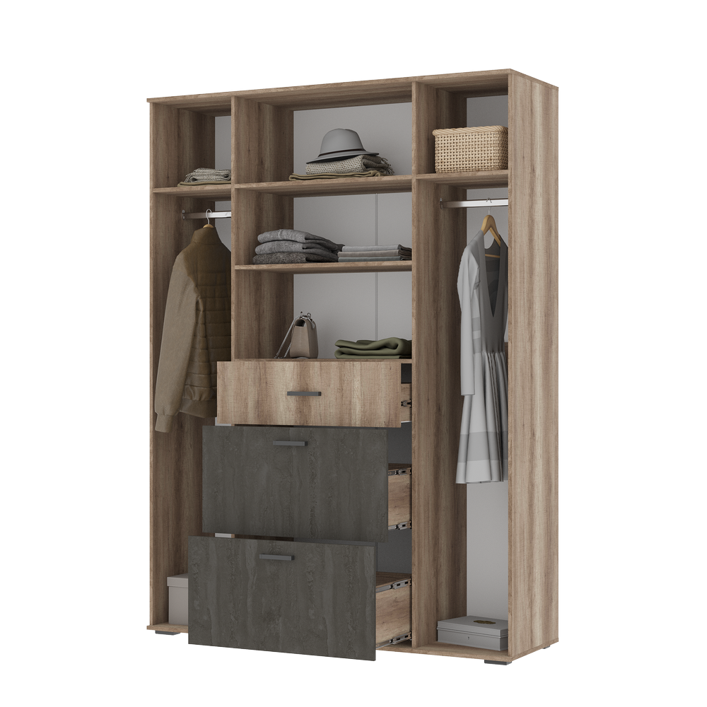 НЕЛЬСОН-3 Шкаф 4-х дверный