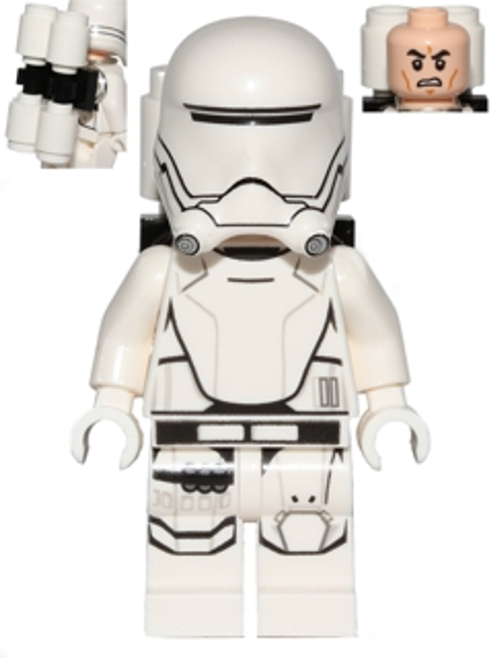 Минифигурка LEGO sw0666 Огнеметчик Первого Ордена