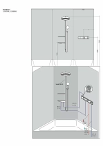 Термостат для душа Hansgrohe RainSelect 15380000