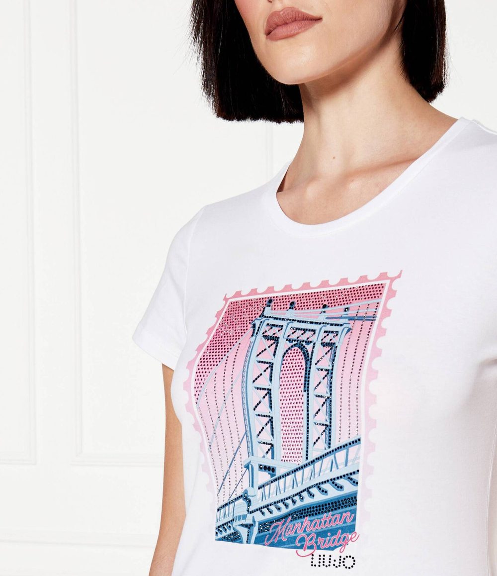 Футболка Liu Jo - белый(WF4179 J5003)