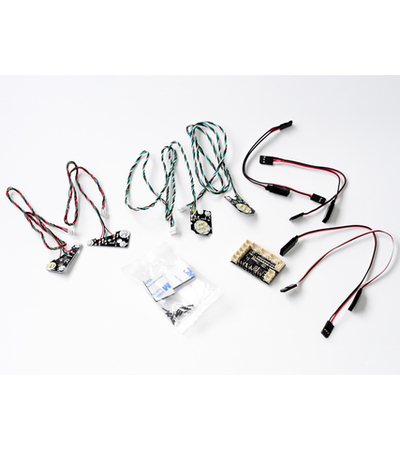 Комплект освещения (передние фары, стоп-сигналы, доп.) G.T.Power для TRX4 (версия Lite)