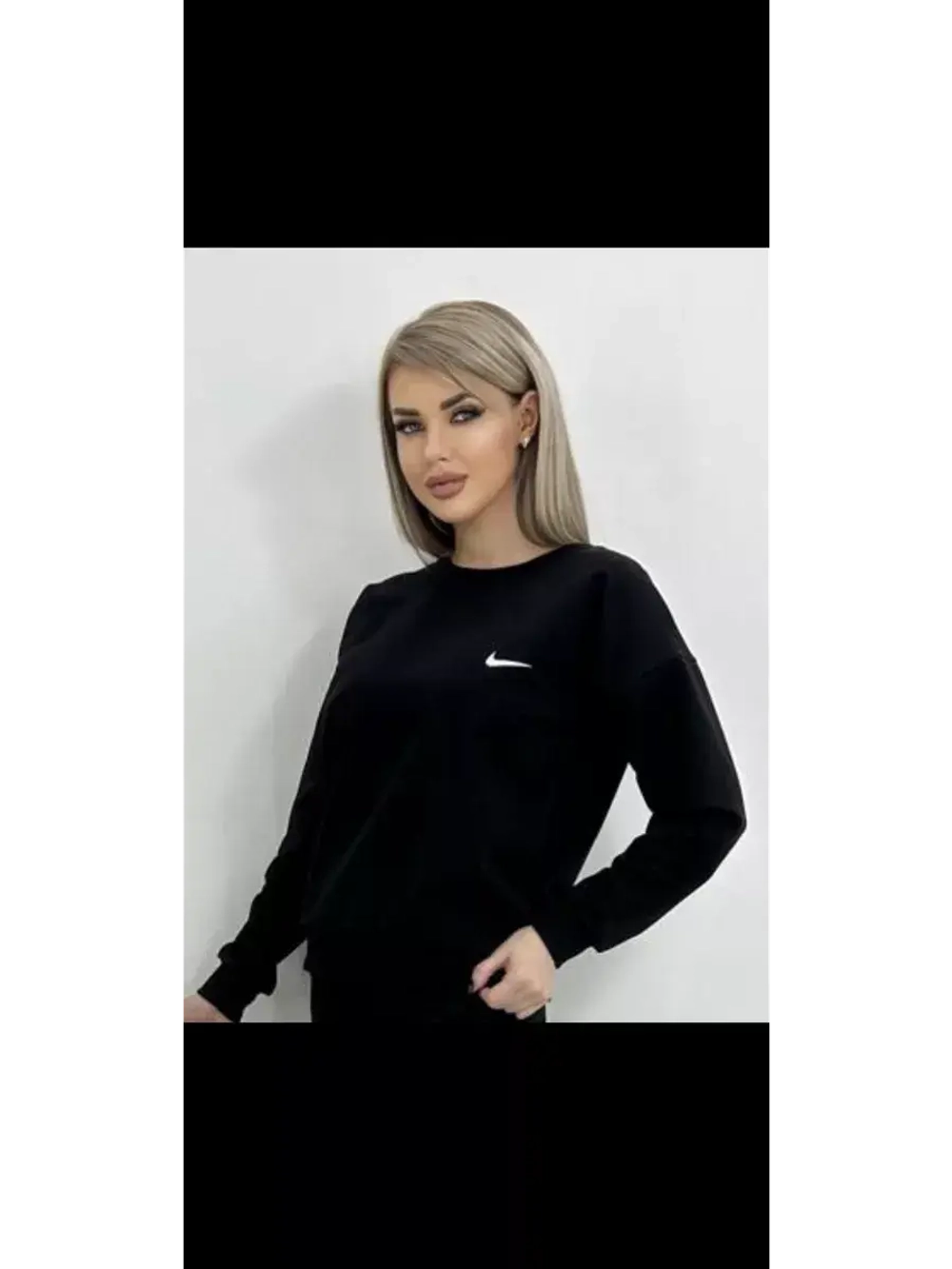 Свитшот без начеса