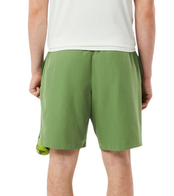 Теннисные шорты Lacoste Lightweight Diamond Taffeta - green