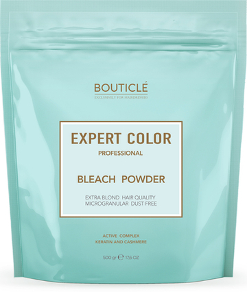 Обесцвечивающая пудра с кератином и кашемиром - "BOUTICLE Expert Color Powder Bleach" - 500 гр