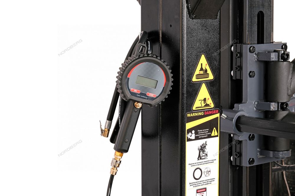 NORDBERG (4644N 380 2) Станок шиномонтажный автомат, двускоростной, 380 В, серый + "Третья рука" 46H44N