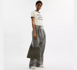 COACH СУМКА ЧЕРЕЗ ПЛЕЧО BROOKLYN 34, ОЛИВКОВЫЙ