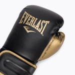 Боксёрские перчатки Everlast Powerlock 2 black/gold