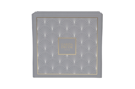 Комплект постельного белья "Серпенте" серый евро с наволочками 70х70см