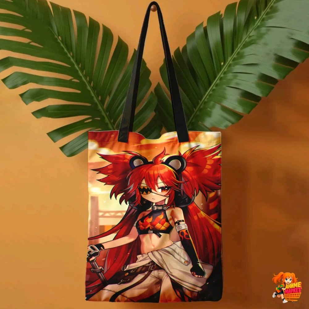 Сумка шоппер с принтом Zenless Zone Zero