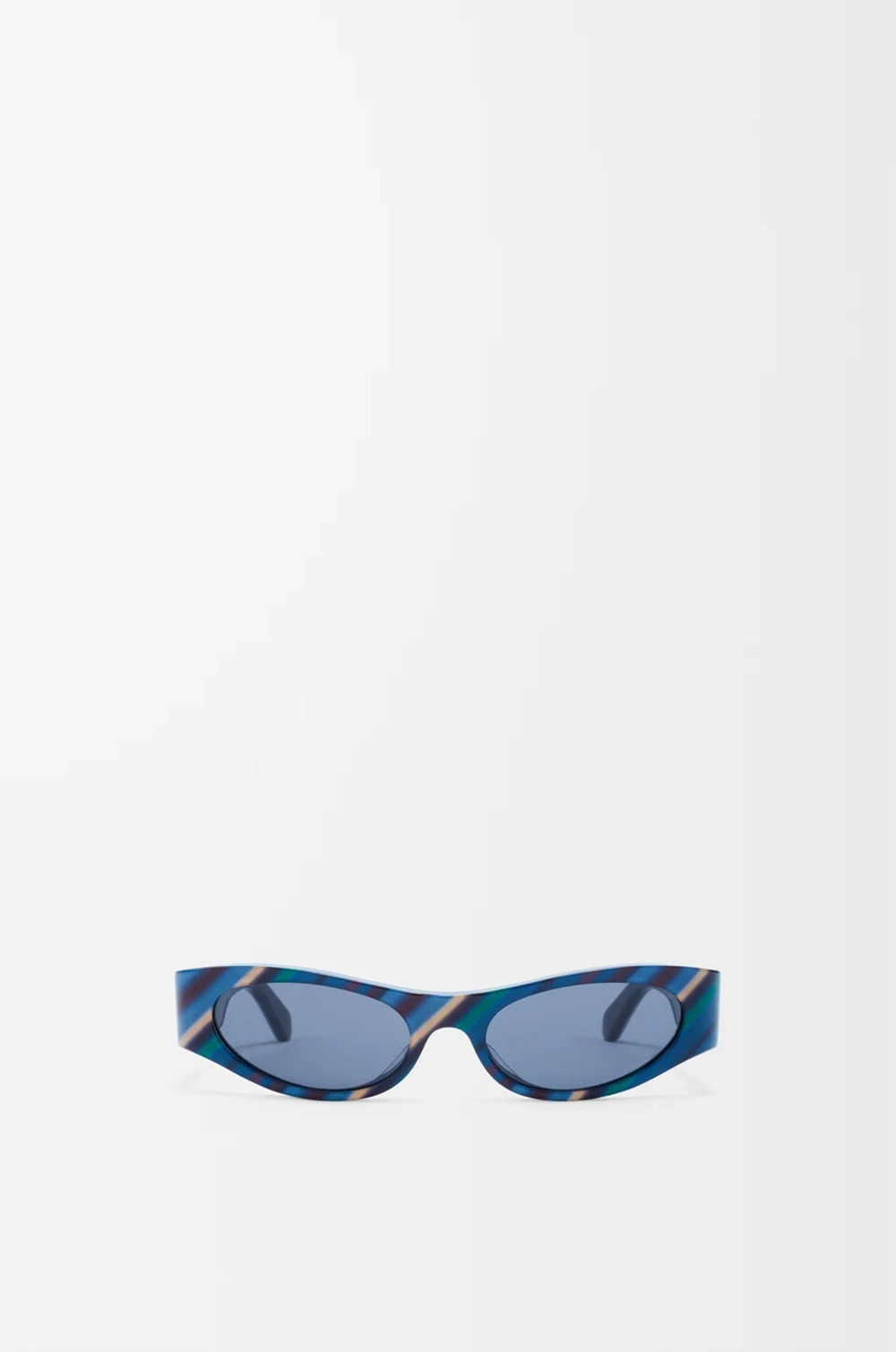 Loewe Солнцезащитные очки Flash Slim Cat-EyeLo, темно-синий