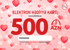 Elektron hədiyyə kartı  500 AZN
