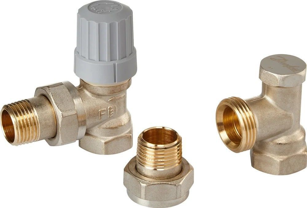 Набор термостатический для радиатора угловой Royal Thermo 1/2 Click