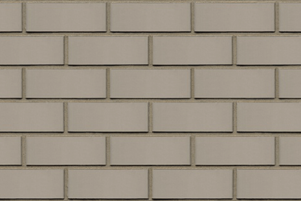 Кирпич лицевой Серый, Гладкий, 1,4NF250х120х88 мм