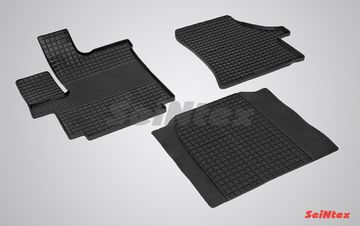 Резиновые коврики в салон Citroen Jumper II (2006-наст. время) "Сетка"