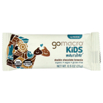 GoMacro, Kids MacroBar®, брауни с двойной порцией шоколада, 7 батончиков по 25 г (0,9 унции)