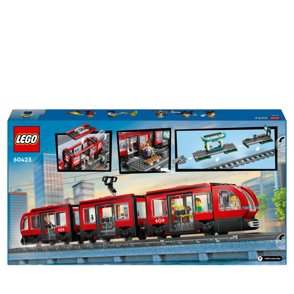 LEGO City - Городской трамвай с остановкой 60423