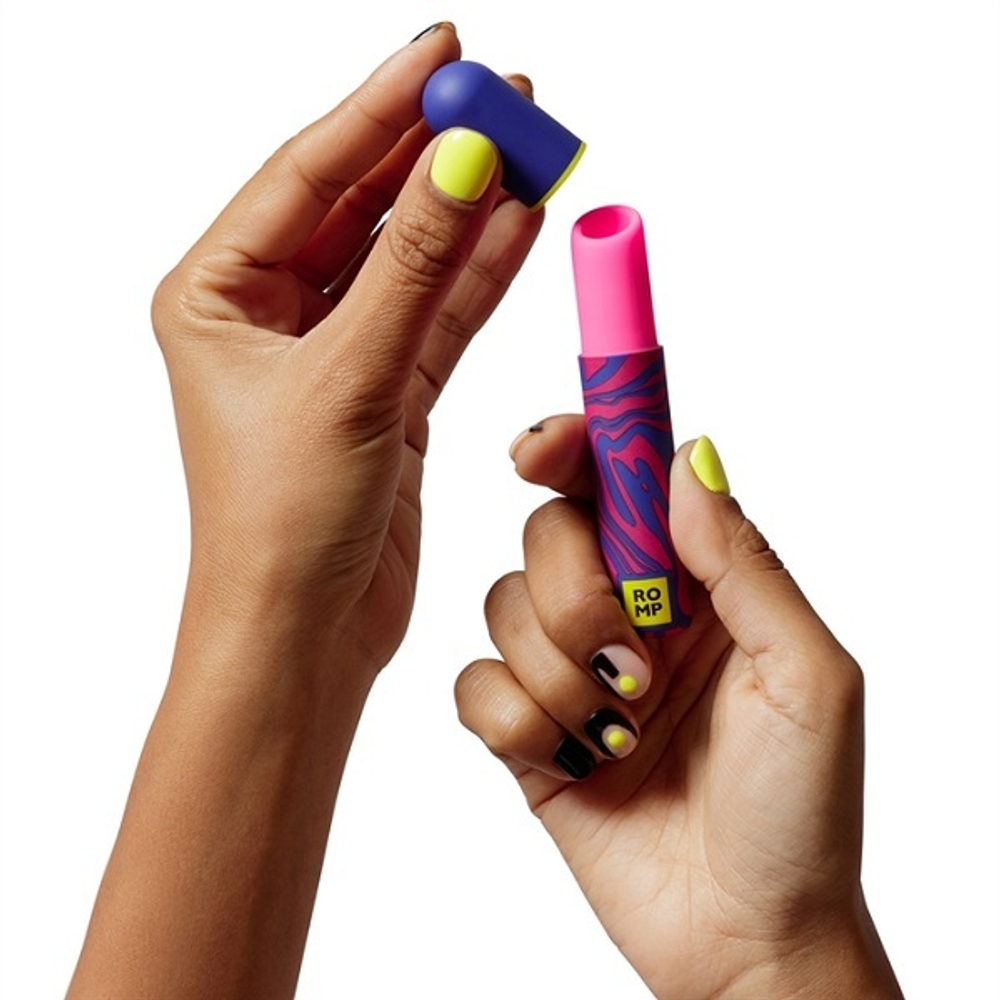 Бесконтактный клиторальный стимулятор 10,5см Romp Lipstick RPLP1SGG