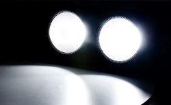Блайндер 2*100вт (blinder led COB, 2в1) v.2