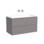 Тумба подвесная Sancos Snob T c двумя ящиками 890х445х500, Doha Soft, SNT90SM