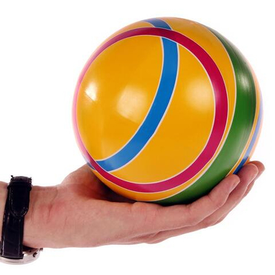 Мяч д. 150мм Серия "Планеты" ручное окраш. (юпитер, сатурн)