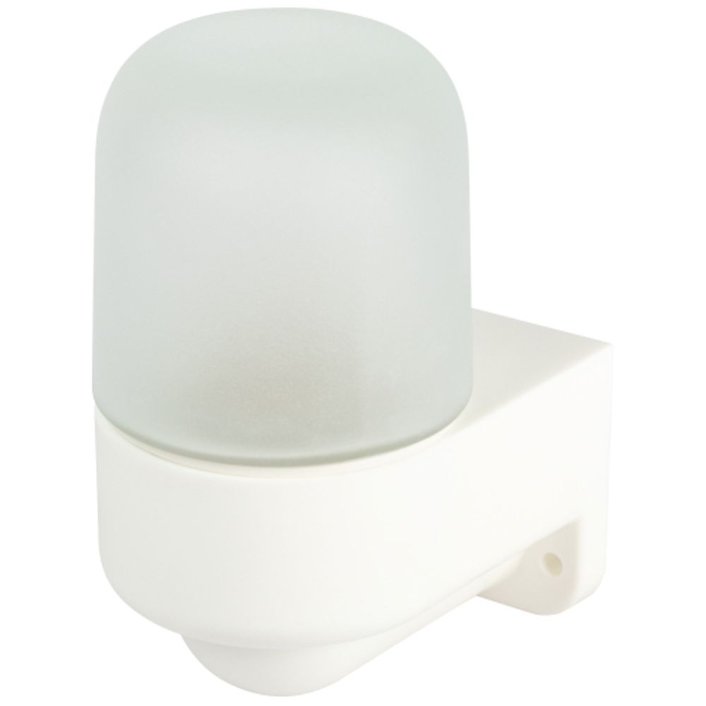 Светильник ЭРА НББ 01-60-003 для бани и сауны полиамид/стекло угловой IP65 E27 max 60Вт белый НПБ400 термостойкий | Светильники ЖКХ РБ