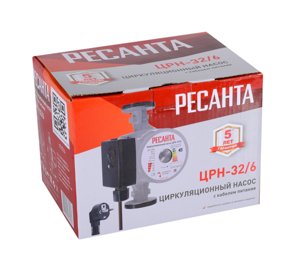 Циркуляционный насос Ресанта ЦРН-32/6 в Москве