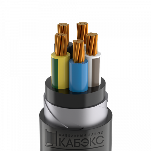 Кабель медный силовой бронированный ВБШвнг(А)-хл 5х16 мк(N,PE)-0,66 ГОСТ