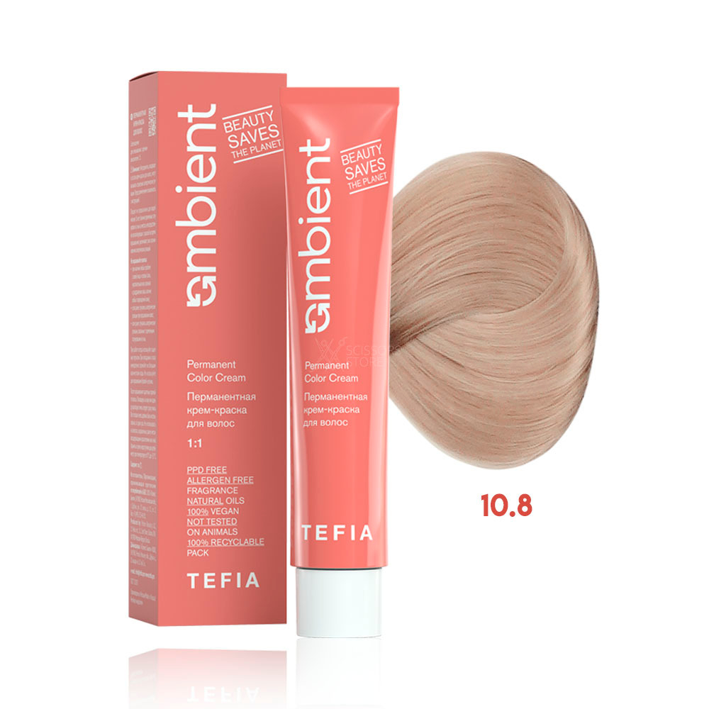 Перманентная крем-краска для волос Ambient, 60 мл