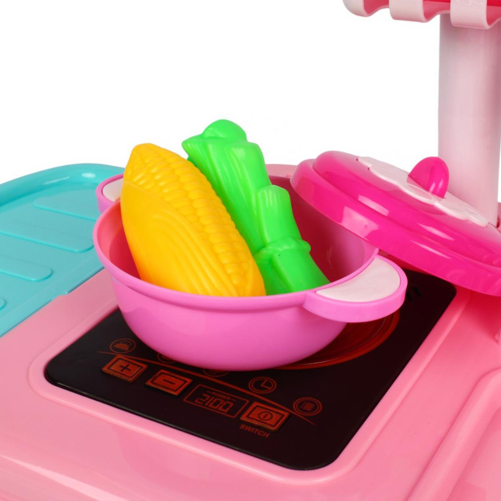 Игровой модуль "Кухня" свет/звук, 17 предм. коробка 009-010A