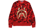 A Bathing Ape Color Camo Shark Crewneck Ss24