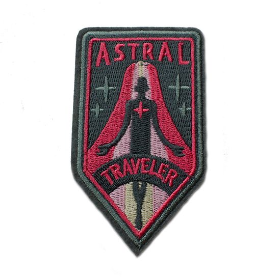 Нашивка на рюкзак и на одежду. Astral Traveler