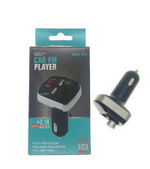 Автомобильный FM-трансмиттер M12 Bluetooth (черный)