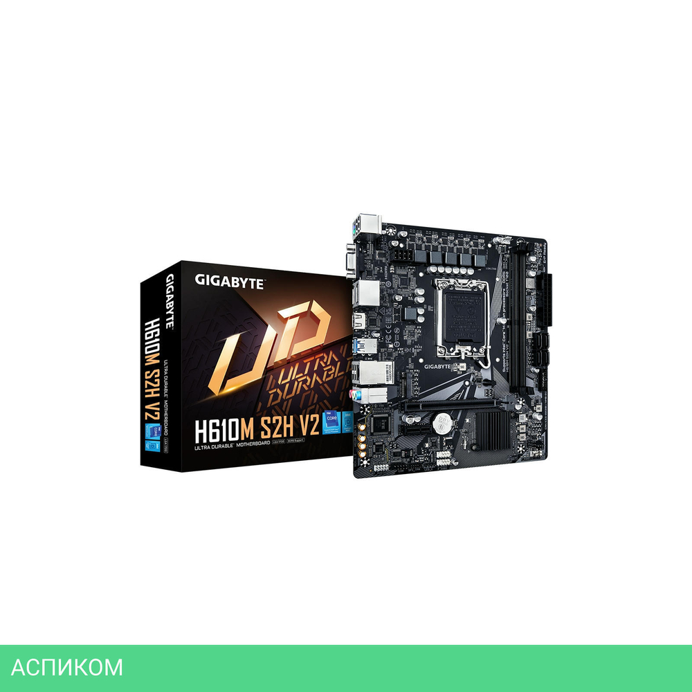 Материнская плата GigaByte H610M S2H V2 DDR5