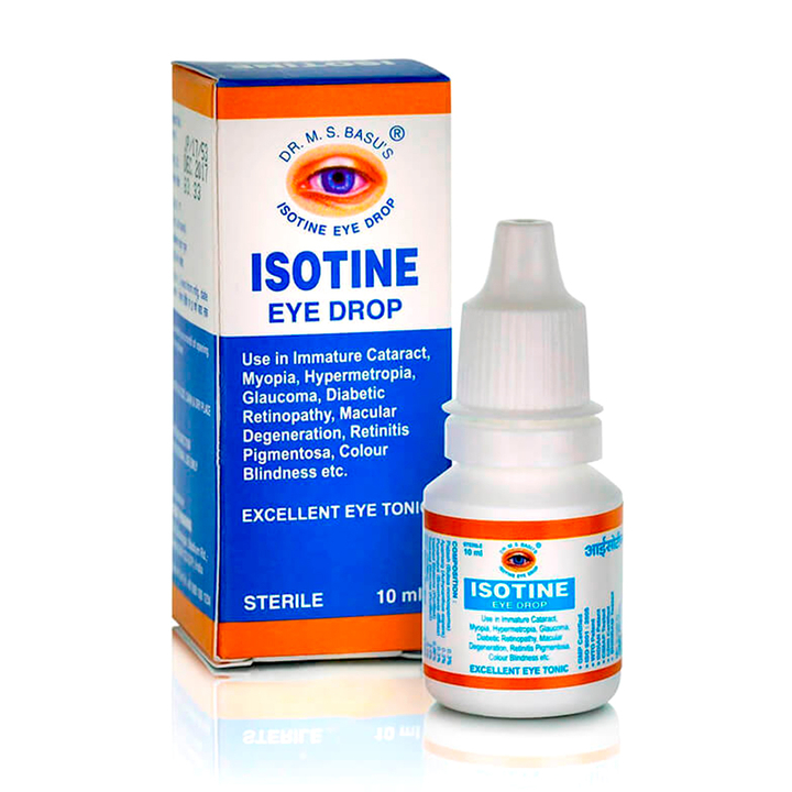 Капли глазные Jagat Pharma Isotine Айсотин, 10 мл